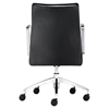 Dean Low Back Office Chair - Casters, Black - ZM-206136