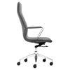 Herald High Back Office Chair - Gray - ZM-206148