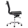 Lider Plus Armless Office Chair - Black - ZM-215218