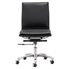 Lider Plus Armless Office Chair - Black - ZM-215218