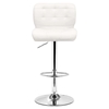 Formula White Bar Chair - Swivel, Adjustable - ZM-300217
