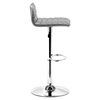 Equation Gray Bar Chair - Swivel, Adjustable - ZM-300220