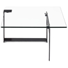 Zeon Coffee Table - Tempered Glass, Black - ZM-404195
