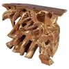 Dino Console Table - Natural and Antique Gold - ZM-404231