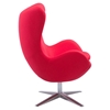 Skien Arm Chair - Carnelian Red - ZM-500302