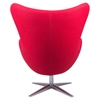 Skien Arm Chair - Carnelian Red - ZM-500302