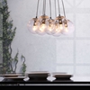 Decadence Ceiling Lamp - Clear Glass Orbs, Chrome - ZM-50081