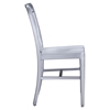 Gastro Brushed Aluminum Dining Chair - ZM-701197