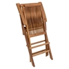 Regatta Folding Arm Chair - Natural - ZM-703554