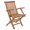 Regatta Folding Arm Chair - Natural - ZM-703554