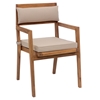 Nautical Chair Back Cushion - Beige - ZM-703558