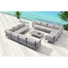 Sand Beach Coffee Table - Gray and Granite - ZM-703578