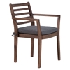 Sancerre Dining Chair - Natural and Gray - ZM-703589