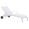 Casam Chaise Lounge - White - ZM-703602