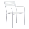 Wald Dining Arm Chair - White - ZM-703610