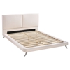 Rivette Bed - White - ZM-80022-WH-BED