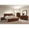San Diego Bedroom Set - Walnut - ZM-8003-BED-SET