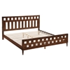 LA Walnut Bed - ZM-80030-BED