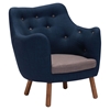 Liege Cobalt Blue Chair - ZM-900064