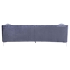 Providence Sofa - Tufted, Gray Velvet - ZM-900280