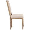 Cole Valley Chair - Wood Frame, Beige Linen - ZM-98074