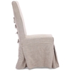 Dog Patch Chair - Beige Linen Slipcover - ZM-98078