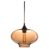 Borax Ceiling Lamp - Black, Amber - ZM-98259
