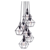 Palmerston Distressed Black Ceiling Lamp - ZM-98416