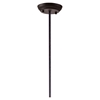 Gisborne Distressed Black Ceiling Lamp - ZM-98419