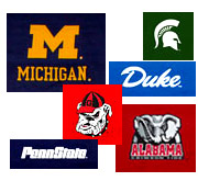 College Logo Covers