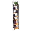 Wicker and Metal Tall Multimedia Stand 