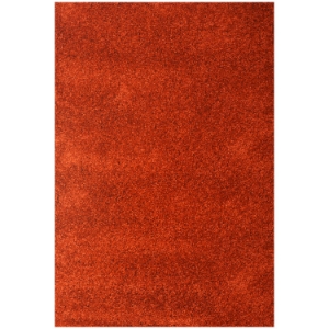 Comfort Shag Rug - Rust 