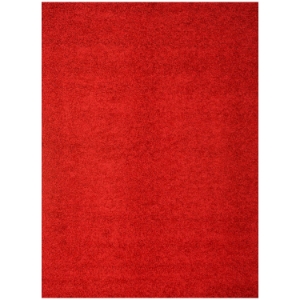Domino Shag Rug - Red 