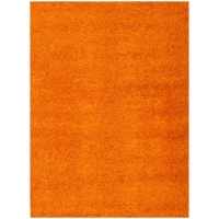 Domino Shag Rug - Orange
