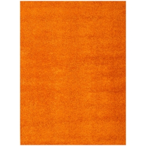 Domino Shag Rug - Orange 
