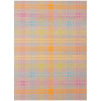 Jax Plaid Kids Rug - Light Gray