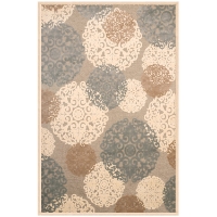 Napa Dante Rug - Ivory, Gray & Tan
