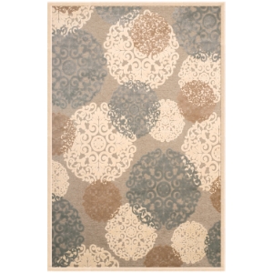 Napa Dante Rug - Ivory, Gray & Tan 