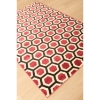 Sonoma Honeycomb Rug - Cranberry - ABA-7045-5x8