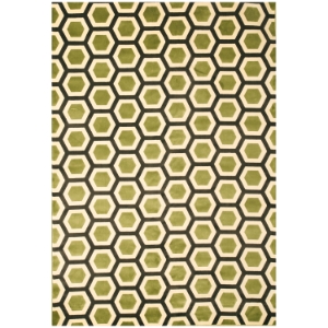 Sonoma Honeycomb Rug - Apple Green 