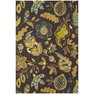 Vintage Rug - Floral Pattern 
