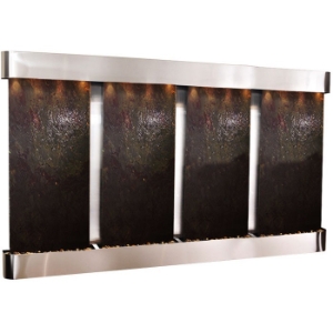 Deep Creek Falls 4 Panel Rajah Featherstone Wall Fountain 
