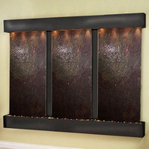 Deep Creek Falls Rajah Featherstone Wall Fountain - Square Edge 
