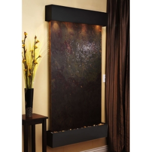 Summit Falls Rajah Featherstone Wall Fountain - Square Trim 