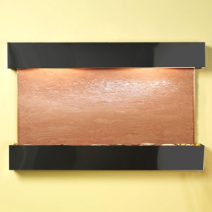Sunrise Springs Wall Fountain with Square Trim - Terra Red Featherstone 