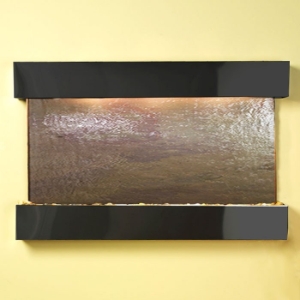 Sunrise Springs Rajah Featherstone Wall Fountain - Square Trim 