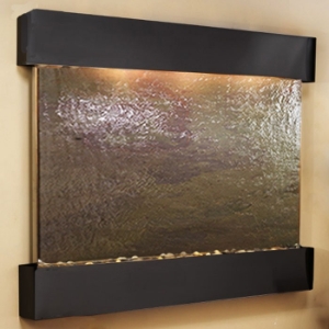Teton Falls Square Edge Wall Fountain in Rajah Featherstone 