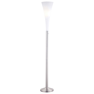 Mimosa Floor Lamp with Flute-Shaped Shade 