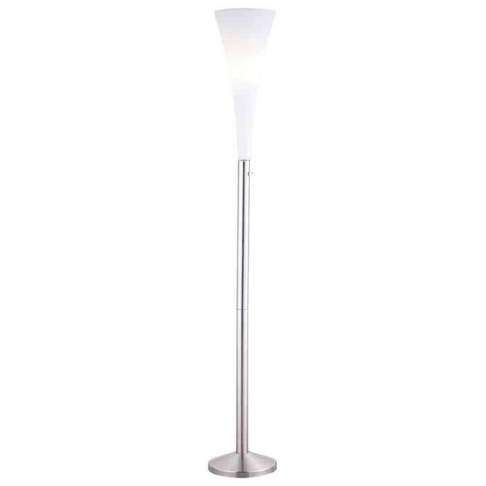 Mimosa Floor Lamp with Flute-Shaped Shade | DCG Stores