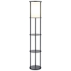Stewart Round Shelf Floor Lamp - ADE-3117-01